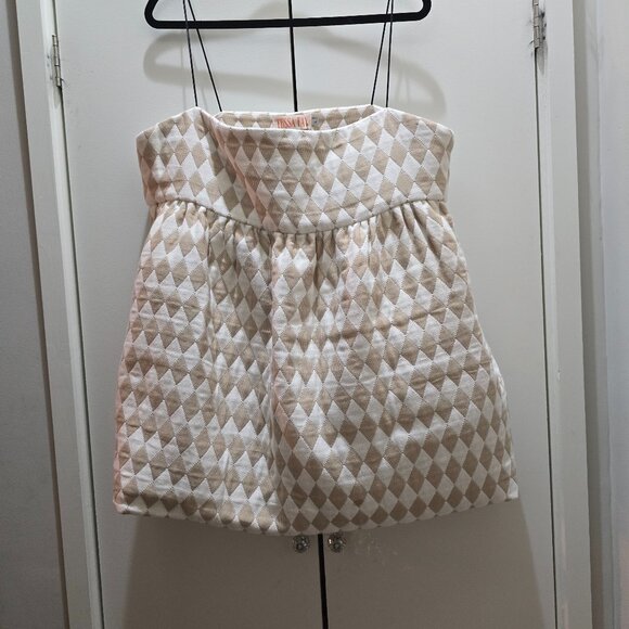 Tessa Fay Toile Midi/Maxi Puff Dress - Diamond Print Toile - Picture 4 of 6